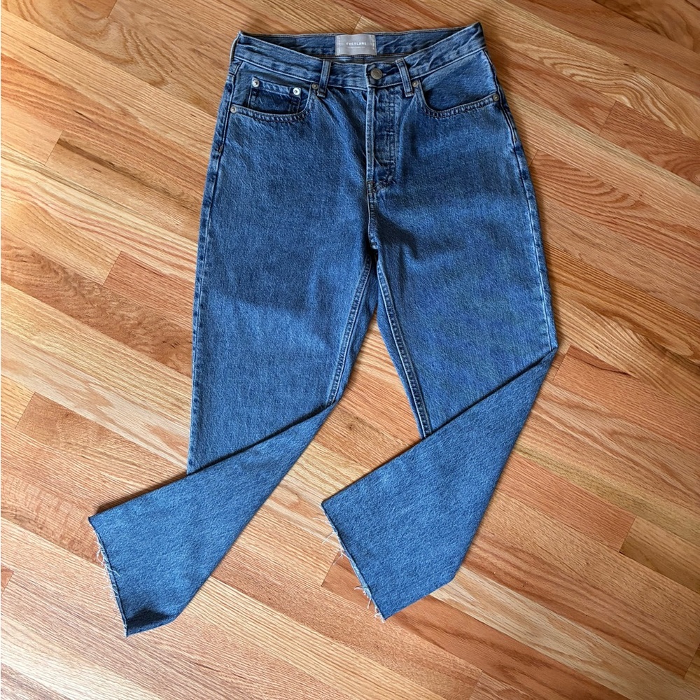 Everlane womans Straight Blue‎ Jeans